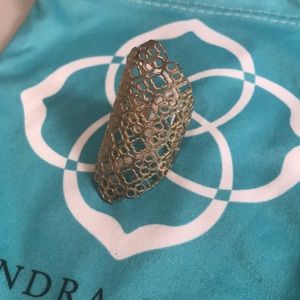 Kendra Scott Boone ring in gold